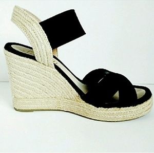 SAM & LIBBY | Slchammy Black Espadrille Wed